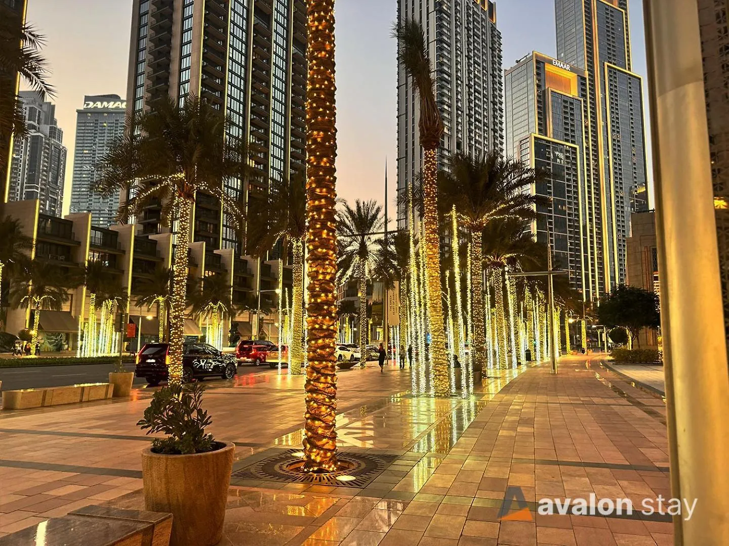 Avalonstay - Luxury 1Br Apt In Downtown Dubai-Brand New-Burj Khalifa & Fountain Views From Pool